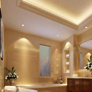 浴缸墙上置物架卫生间简欧装修效果图