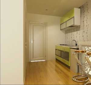 现代三居白色系列厨房装修效果图