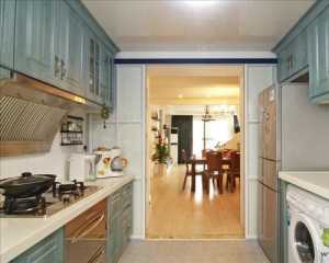现代简约厨房一层别墅及装修效果图