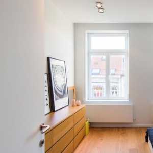 北欧风格小型公寓白色家具510万160平米效果图