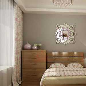 温馨卧室暖色调现代客厅装修效果图