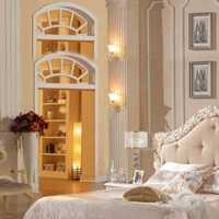 现代欧式古典别墅卧室装修效果图
