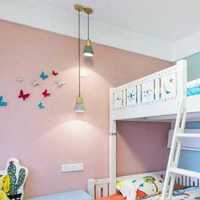 壁紙兒童房墻面壁紙三居裝修效果圖