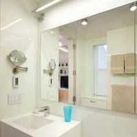 卫浴洁具镜子简约卫生间装修效果图