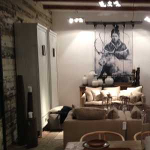 上海嘉定马路家具厂房办公设计与家具展示区设计
