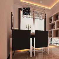 现代餐厅小户型客厅背景墙装修效果图