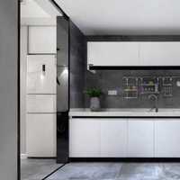 现代简约厨房墙面橱柜装修效果图