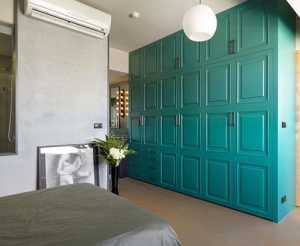 卧室简洁绿色温馨装修效果图