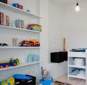 儿童房简洁三居室装修效果图