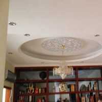 中式客厅粗梁吊顶灯装修效果图