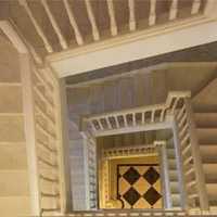 樓梯旋轉樓梯書柜美式古典裝修效果圖