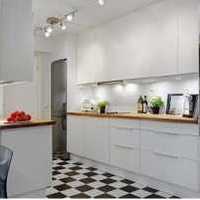 新古典别墅美式小厨房装修效果图