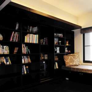 书桌书房二居室80平米装修效果图