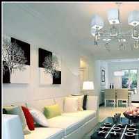 现代吸顶灯现代客厅三居装修效果图