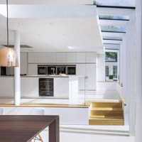 现代别墅厨房水晶灯饰装修效果图