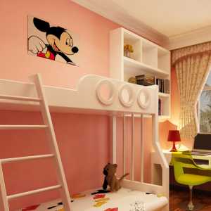 儿童房现代置物空间装修效果图