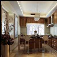 现代两室一厅家庭厨房装修效果图