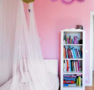 欧式简约粉色卧室装修效果图