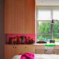 现代美式二居卧室灯具装修效果图
