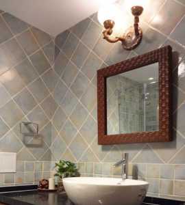 浴室柜温馨卫生间60平米装修效果图