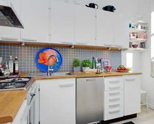 温馨白色系厨房环境装修效果图