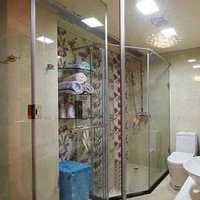 淋浴房面盆鏡子衛生間裝修效果圖