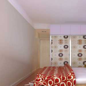 三居新中式元素卧室背景墙装修效果图