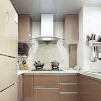 厨房美式二居室90平米装修效果图