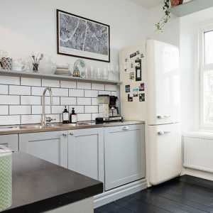 厨房壁柜整体橱柜北欧装修效果图