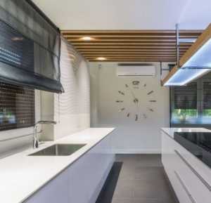 新中式三居室厨房装修效果图
