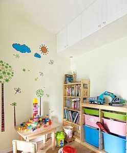 儿童房高低二居装修效果图