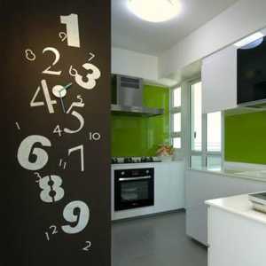 110平米厨房混搭洗手台装修效果图