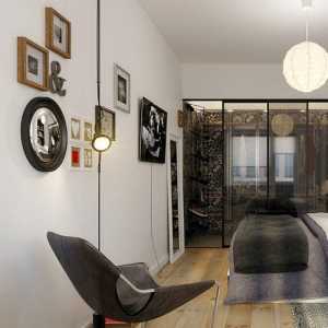 白色61-90平米二居室兩居室美式梳妝臺效果圖
