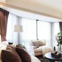 歐式風格三居室富裕型沙發背景墻燈具效果圖