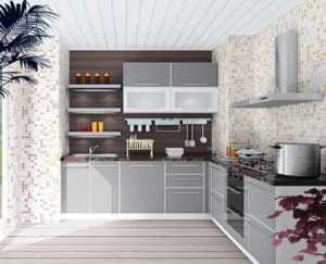 欧式新古典白色厨房装修效果图
