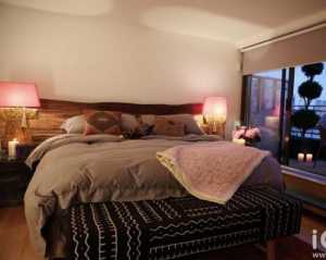 暖色系卧室现代欧式家庭装修效果图