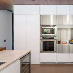 现代简约橱柜二居室厨房装修效果图