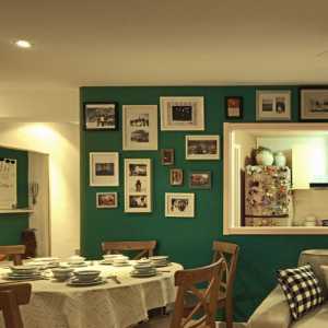 地中海风格二居室90平米餐厅沙发效果图