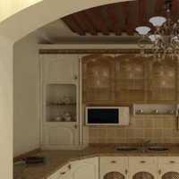 复式厨房橱柜装修效果图