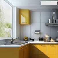 厨房现代简约飘窗壁柜装修效果图