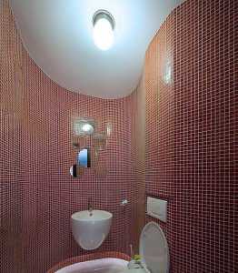 浴缸墙上置物架现代卫生间装修效果图