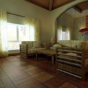 地中海风格二居室90平米沙发效果图