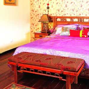东南亚红木卧室装修效果图