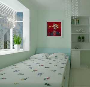 英伦儿童卧室卧室背景墙装修效果图