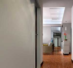 现代简约房间走廊吊顶装修效果图