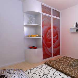 创意温馨复式卧室墙面装修效果图