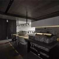 四室一厅欧式厨房实木橱柜装修效果图