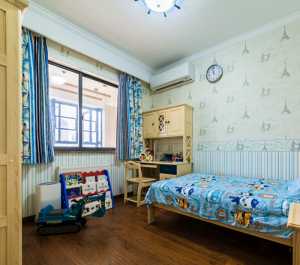 现代别墅简约式儿童房装修效果图