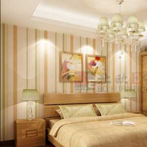 现代中式二居室古典卧室装修效果图