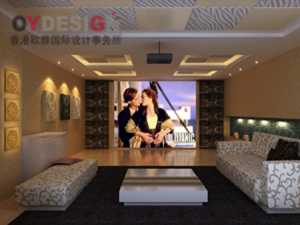 客厅新中式电视背景墙装修效果图